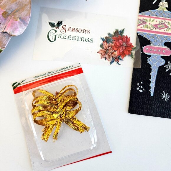 Instant Vintage Christmas Angel Ornament Collection Holiday Decor Bundle - Picture 11 of 14